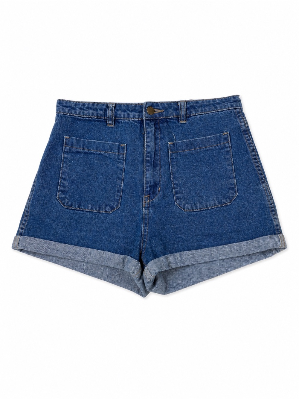 Rolla’s Dusters‎ Shorts High Rise Relaxed Vintage Denim Cuffed Summer-Sz 10/28